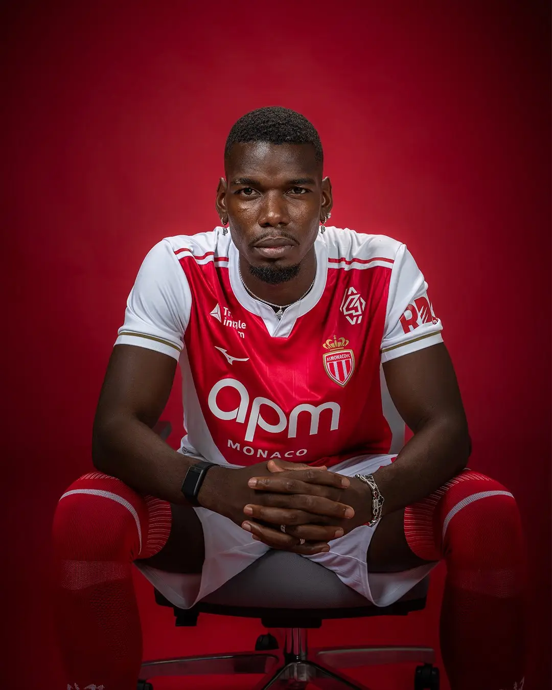 Pogba has penned a two-year deal with Monaco. Image credit: AS Monaco