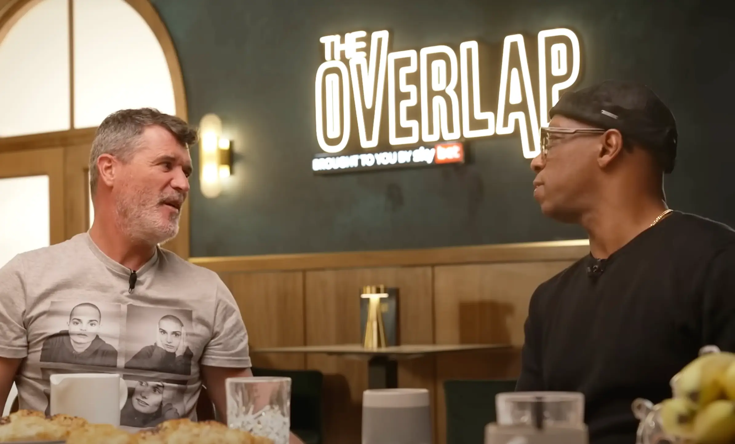 Keane and Wright were in agreement. Image credit: The Overlap/YouTube