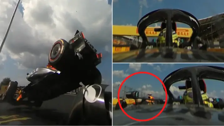 Unseen 360-degree angle of Max Verstappen and Lewis Hamilton's crash emerges and it tells the story