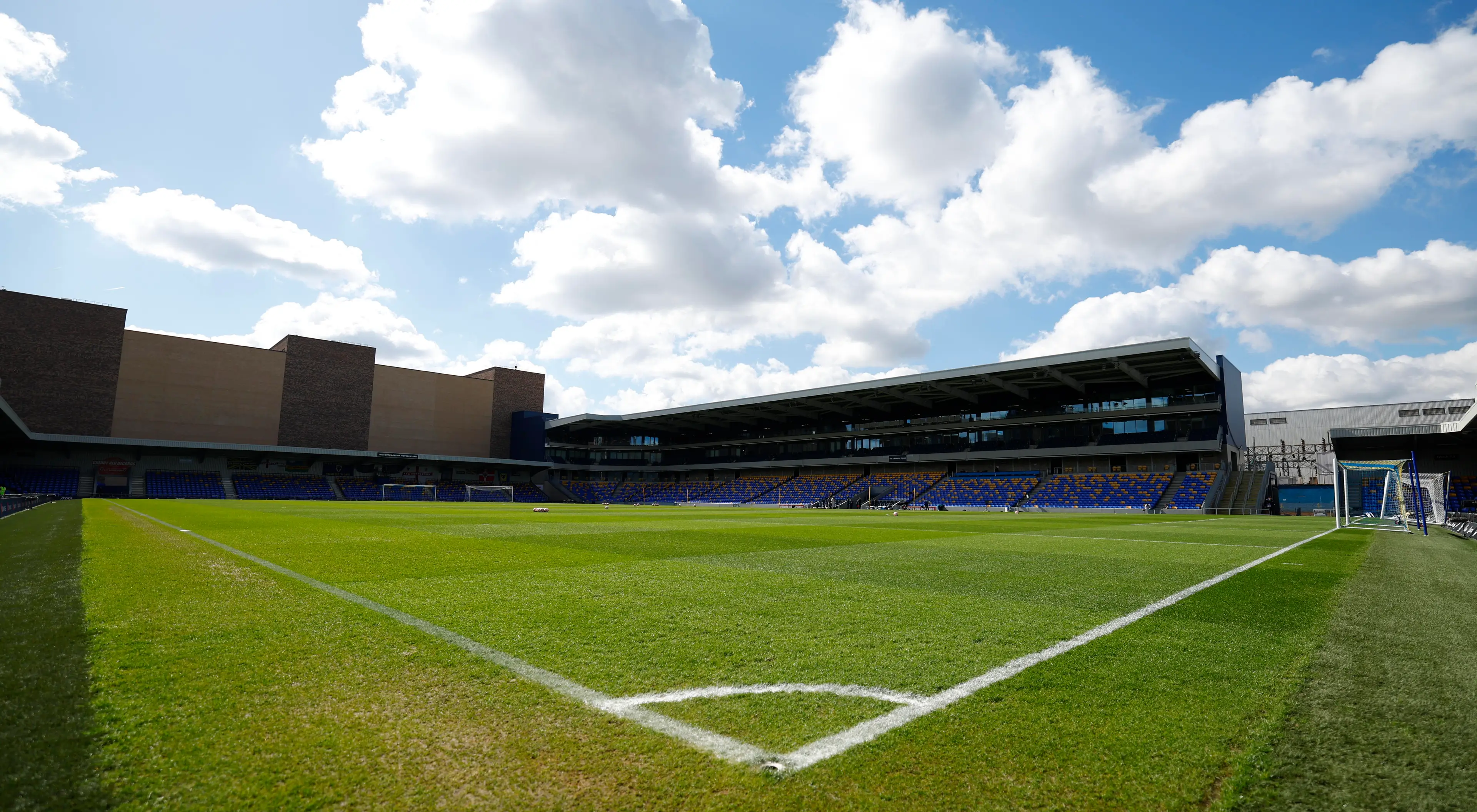 AFC Wimbledon's Cherry Red Records Stadium pitch