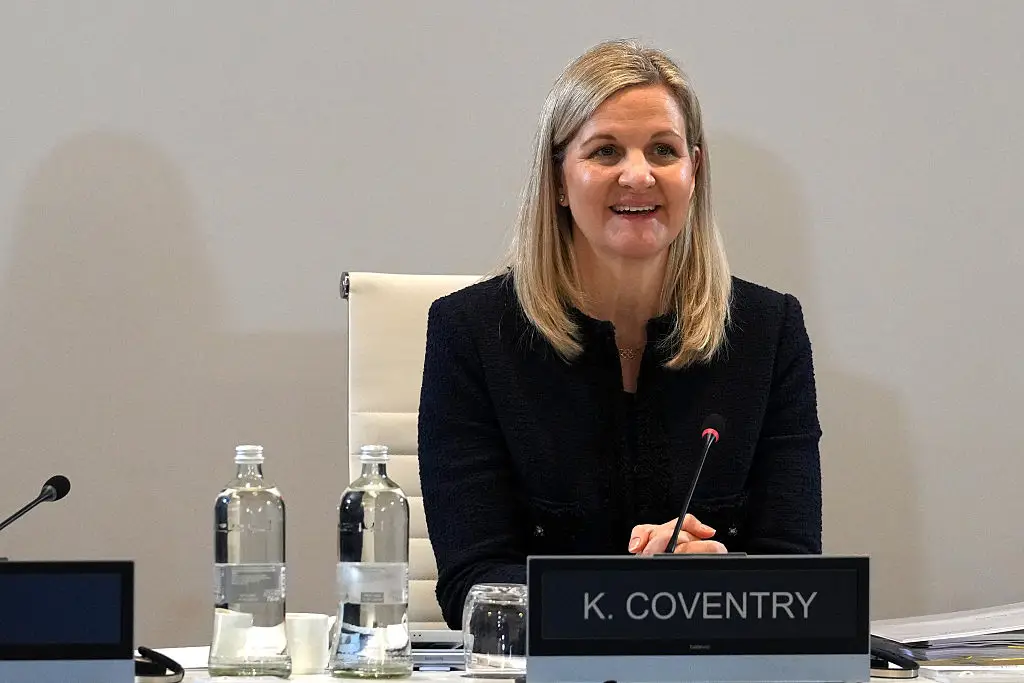 IOC President Kirsty Coventry (Credit:Getty)