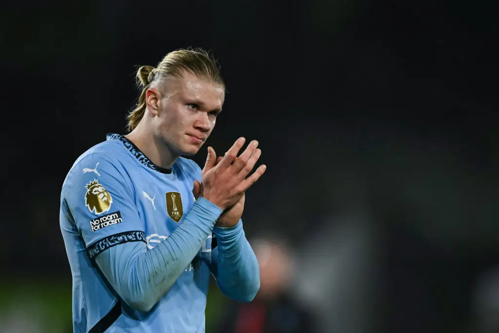 Erling Haaland has penned a new deal at Manchester City (Credit:Getty)