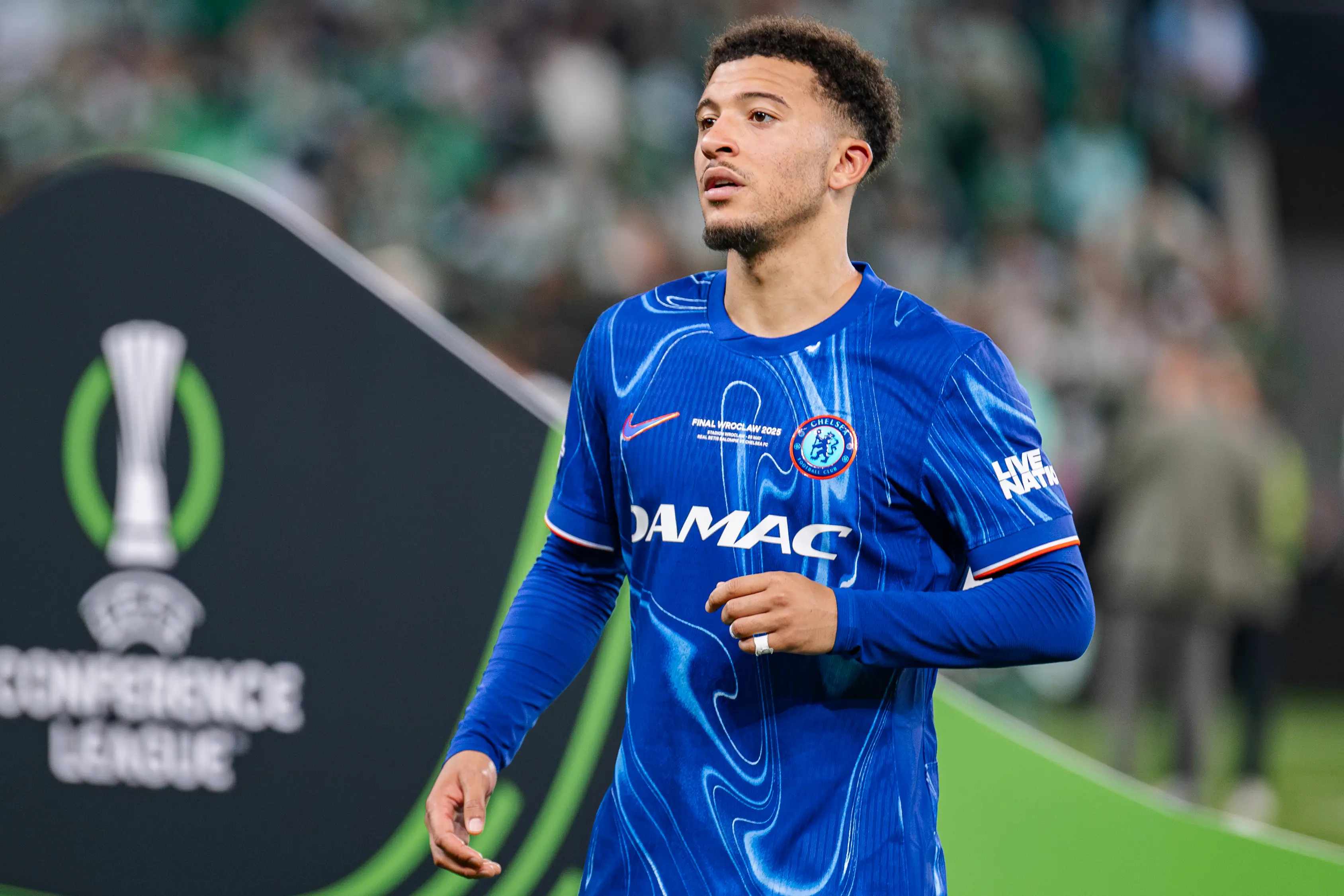 Jadon Sancho has been linked with a move away from Old Trafford. Image: Getty