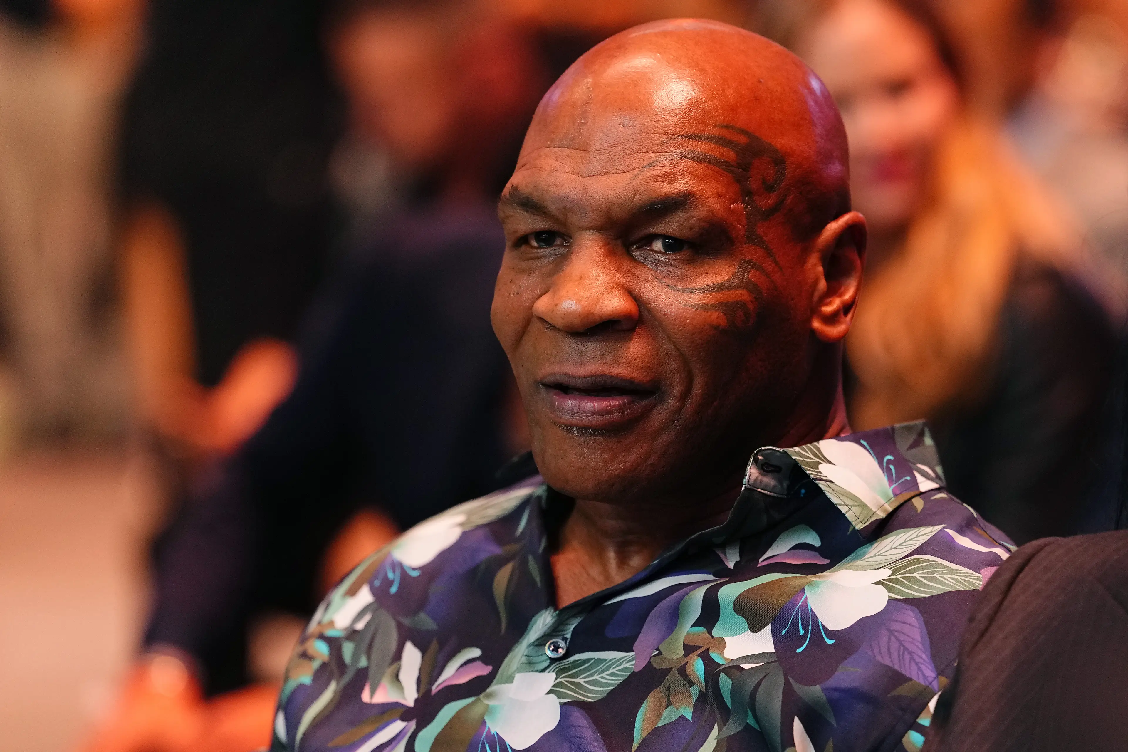 Mike Tyson gave touching advice to Ricky Hatton during a joint interview. Image: Getty 