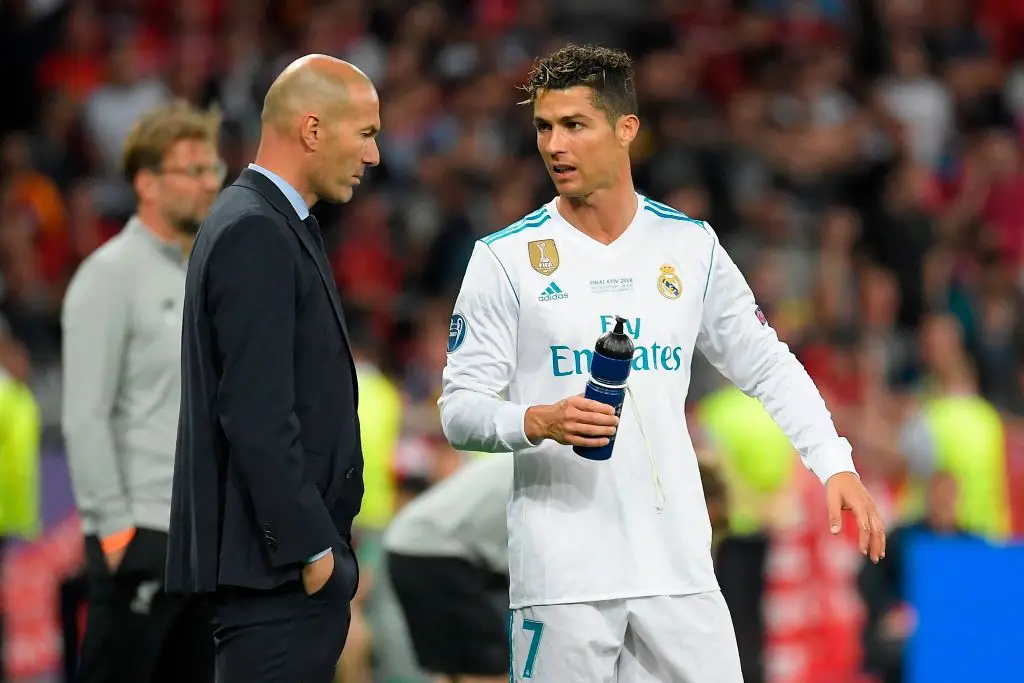 Ronaldo reportedly wants Zidane to become the next Al Nassr head coach (Image: Getty)