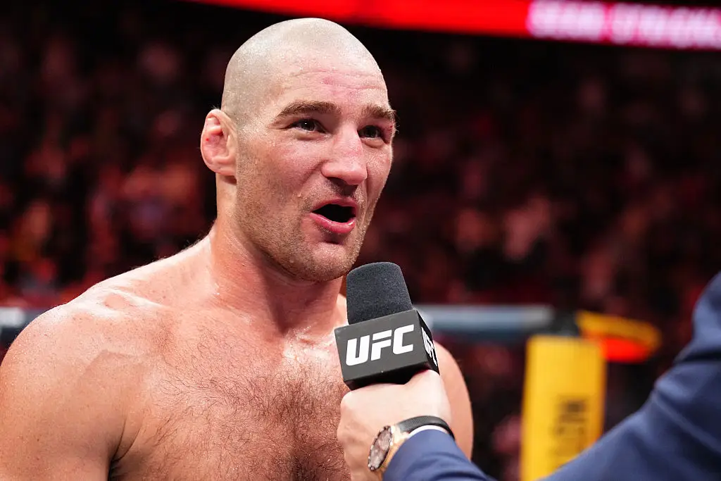 Sean Strickland made more controversial comments after the fight. (Image: Chris Unger/Zuffa LLC)
