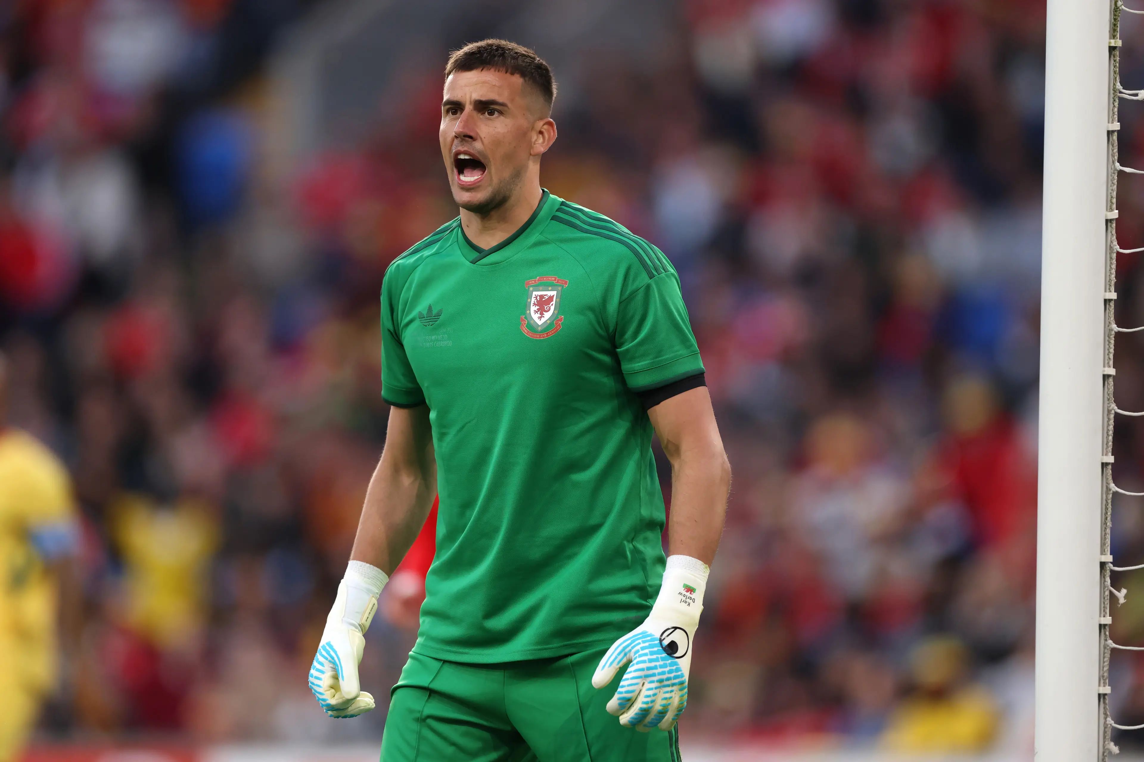 Karl Darlow, a Wales international, impressed at Leeds last season. Image credit: Getty