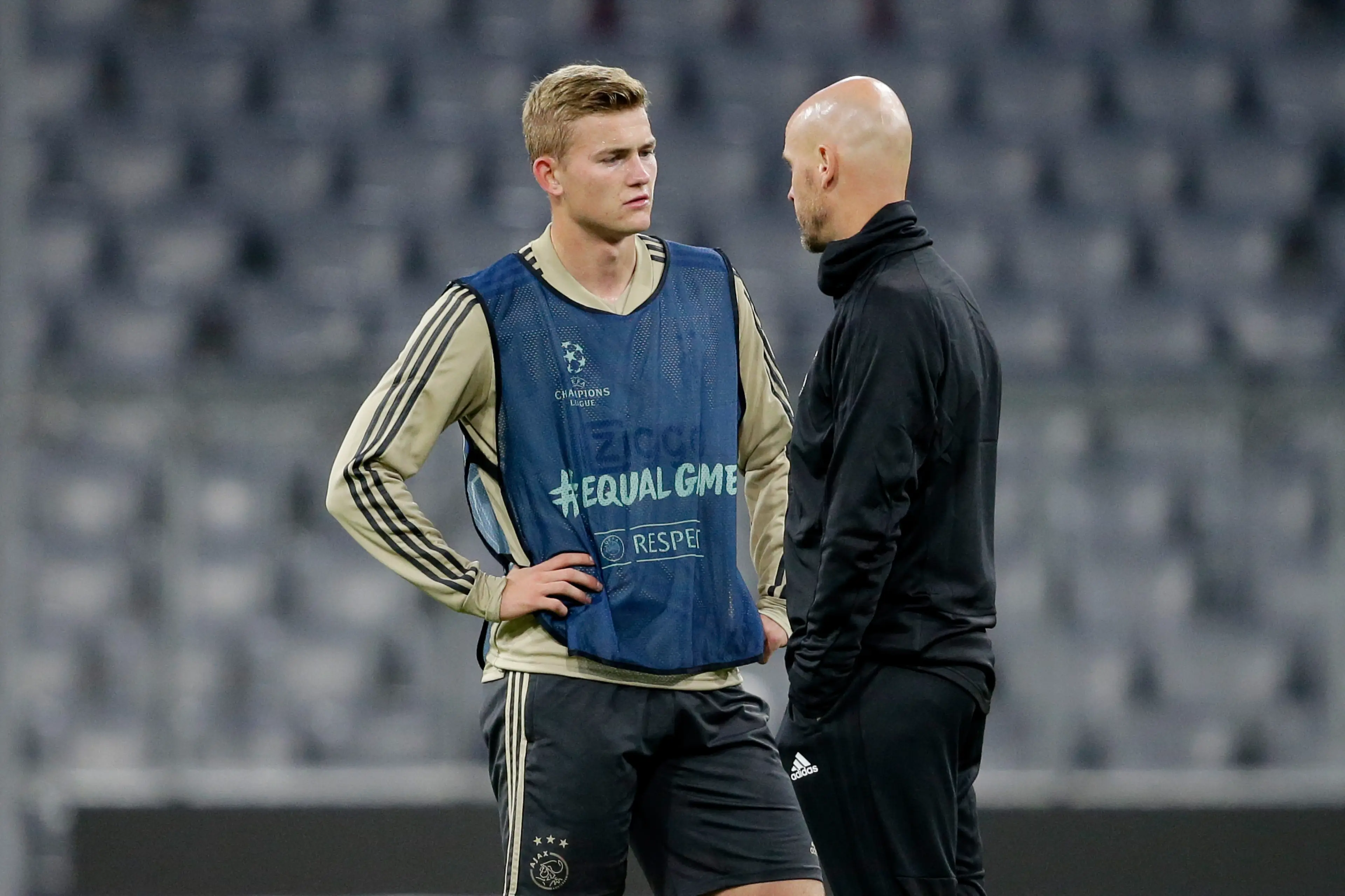 Erik ten Hag hopes to lure Matthijs de Ligt to Manchester United this summer. Image: Getty 