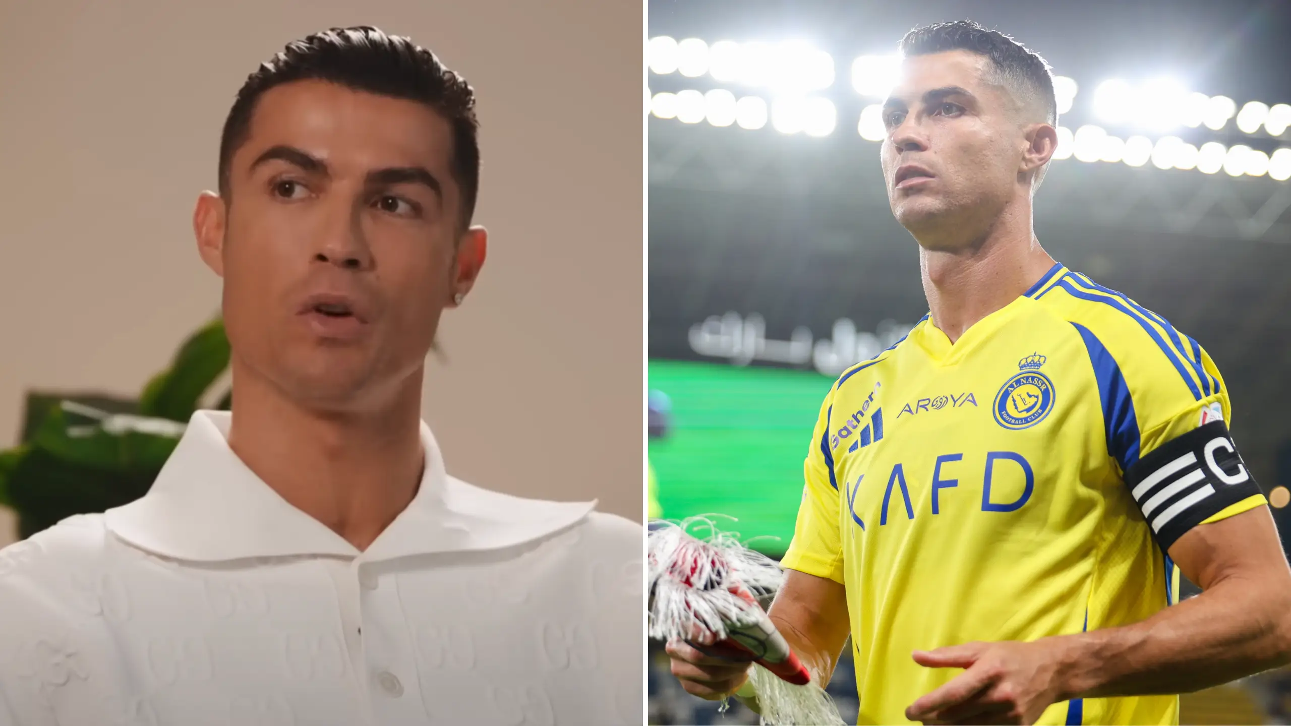 Cristiano Ronaldo didn't hesitate when admitting the role in football he will never take