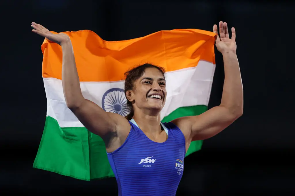 Vinesh Phogat in 2023 (Credit:Getty)
