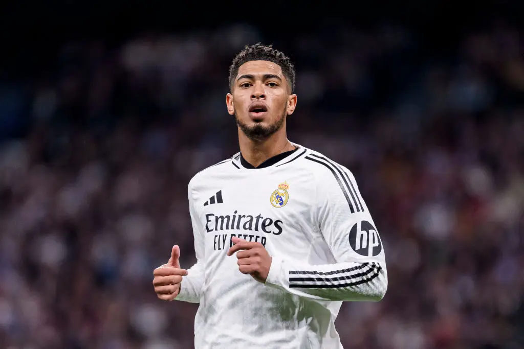 Jude Bellingham in action for Real Madrid against Manchester City (Image: Getty)
