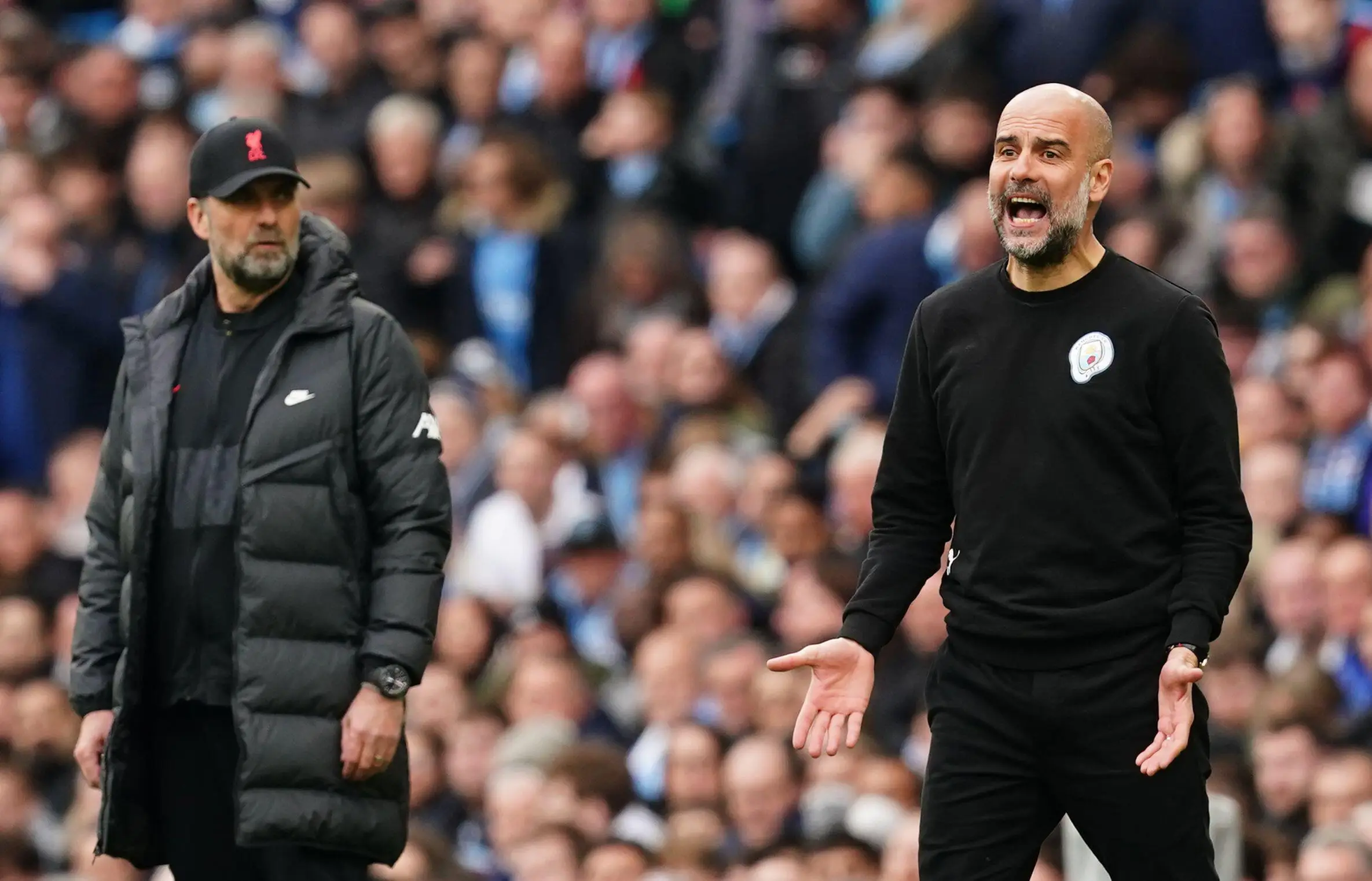 Guardiola and Klopp will lock horns once more (PA Images / Alamy)