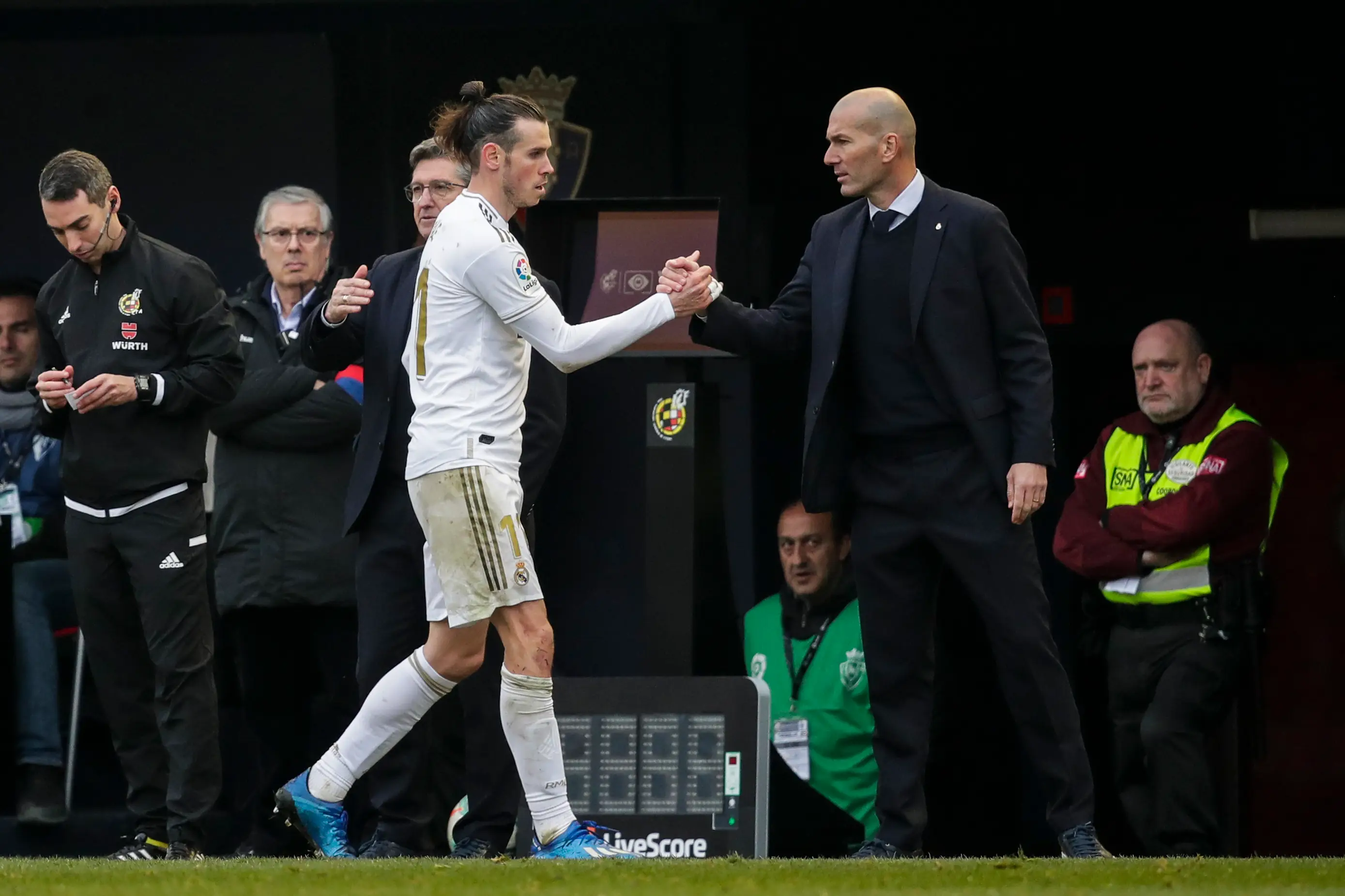 Zidane was a huge admirer of Bale. Image credit: Getty