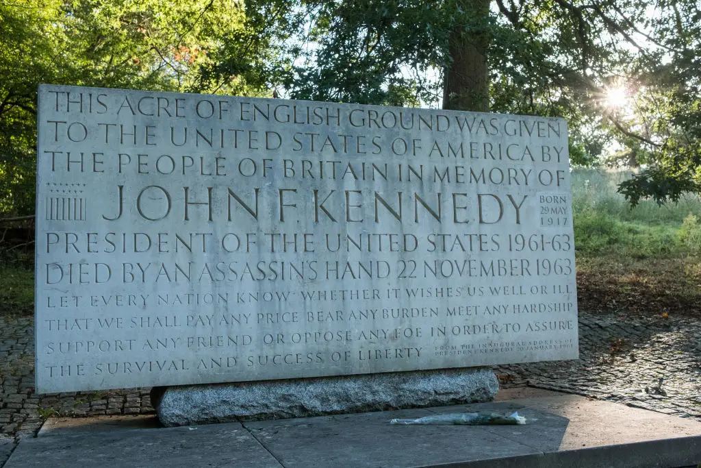 The Kennedy Memorial is officially recognized as American soil despite being found in the UK (Mark Kerrison/In Pictures via Getty Images)
