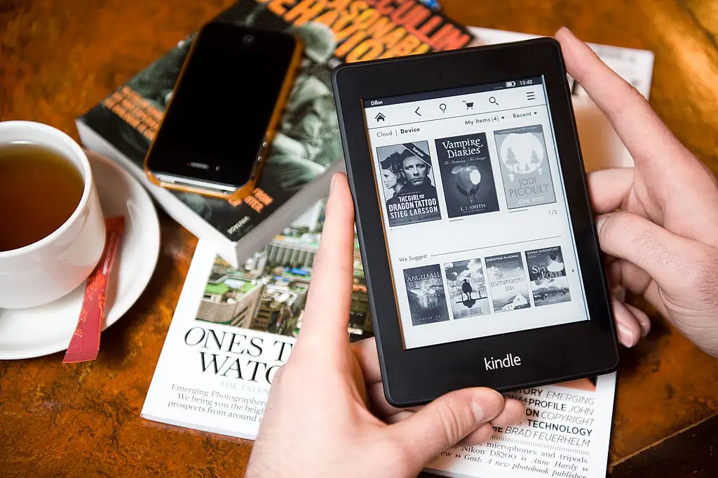 Loss of support will block the Kindle store on affected devices, removing the ability to purchase, download, and read new books (Will Ireland/Future via Getty Images)