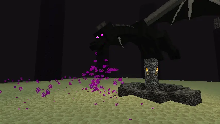 Make sure you tune in once the stream goes live to see Kai and Speed take on the Ender Dragon and other bosses (Mojang Studios/Capopanzo)
