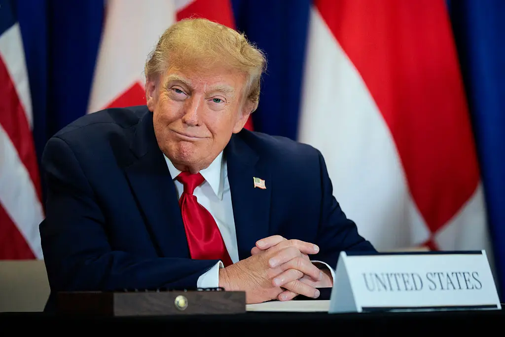 President Trump is being sued over the subscription service (Chip Somodevilla/Getty Images)