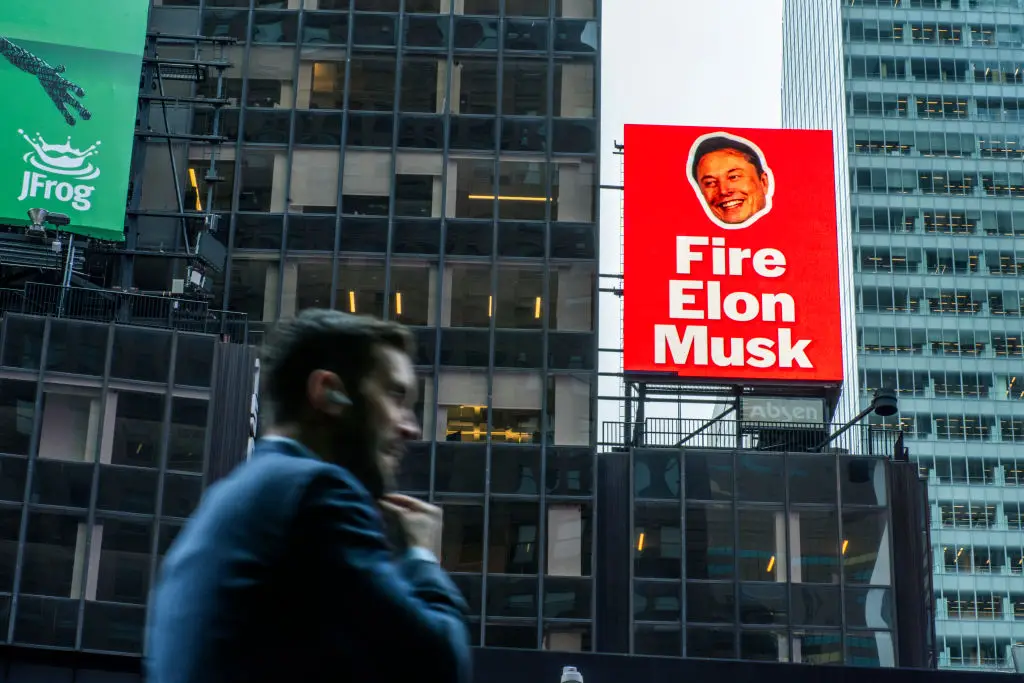 There's continued backlash to Musk's involvement in politics (VIEW press / Contributor / Getty)