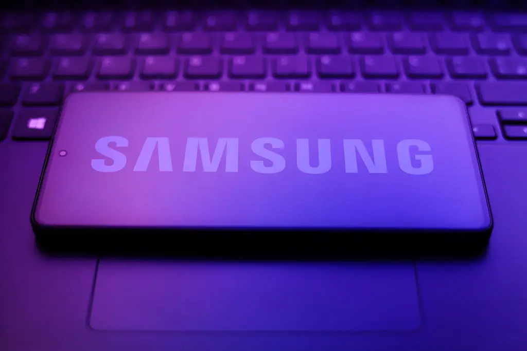 The Samsung phone is priced at $2,899 (Thomas Fuller/NurPhoto via Getty Images)