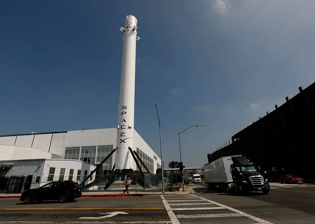 SpaceX's Falcon 9 rocket certainly made an impact when it crashed into the Moon this morning (Justin Sullivan/Getty Images)