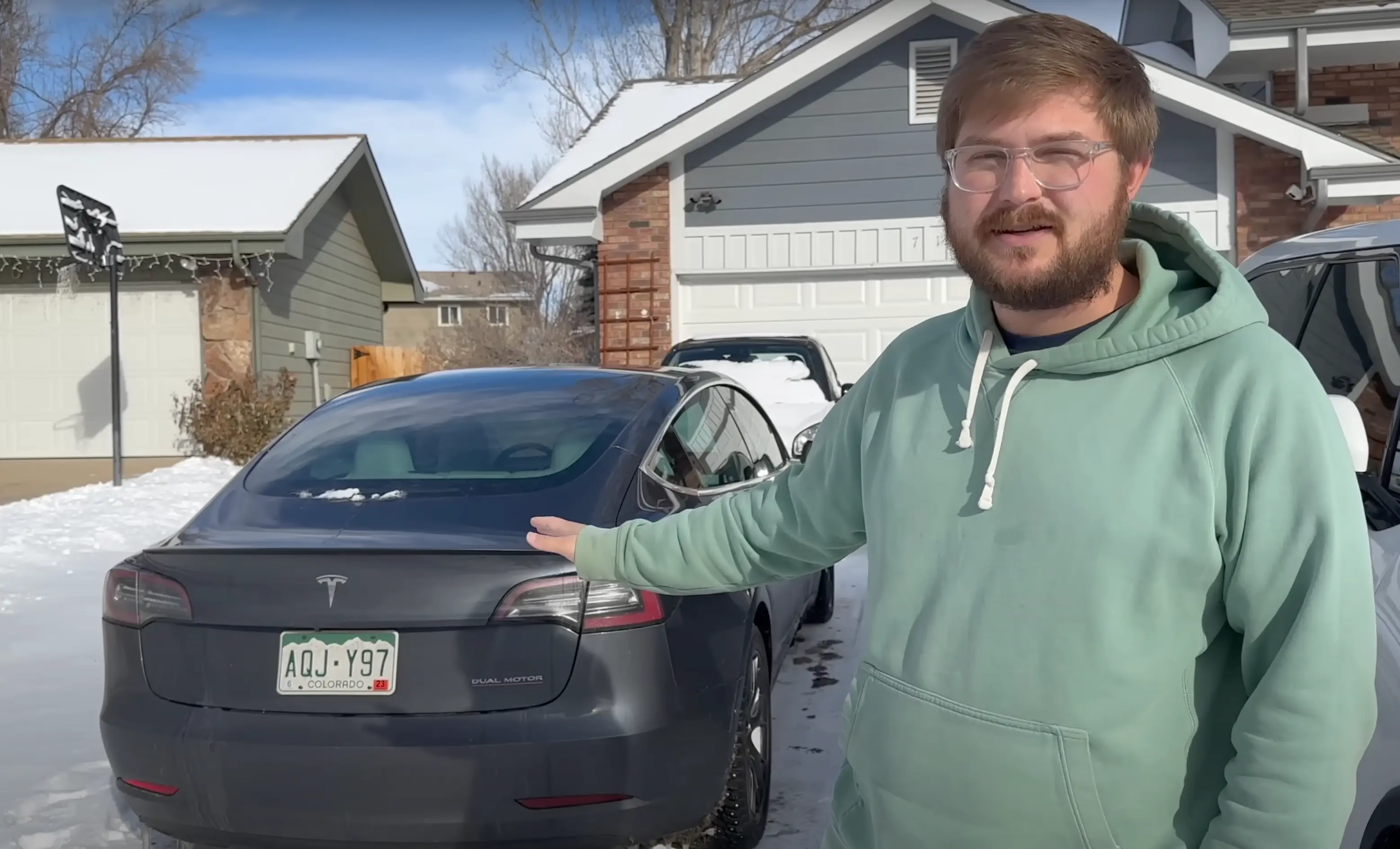 Kyle put his Tesla to the test (YouTube/@OutofSpecReviews)