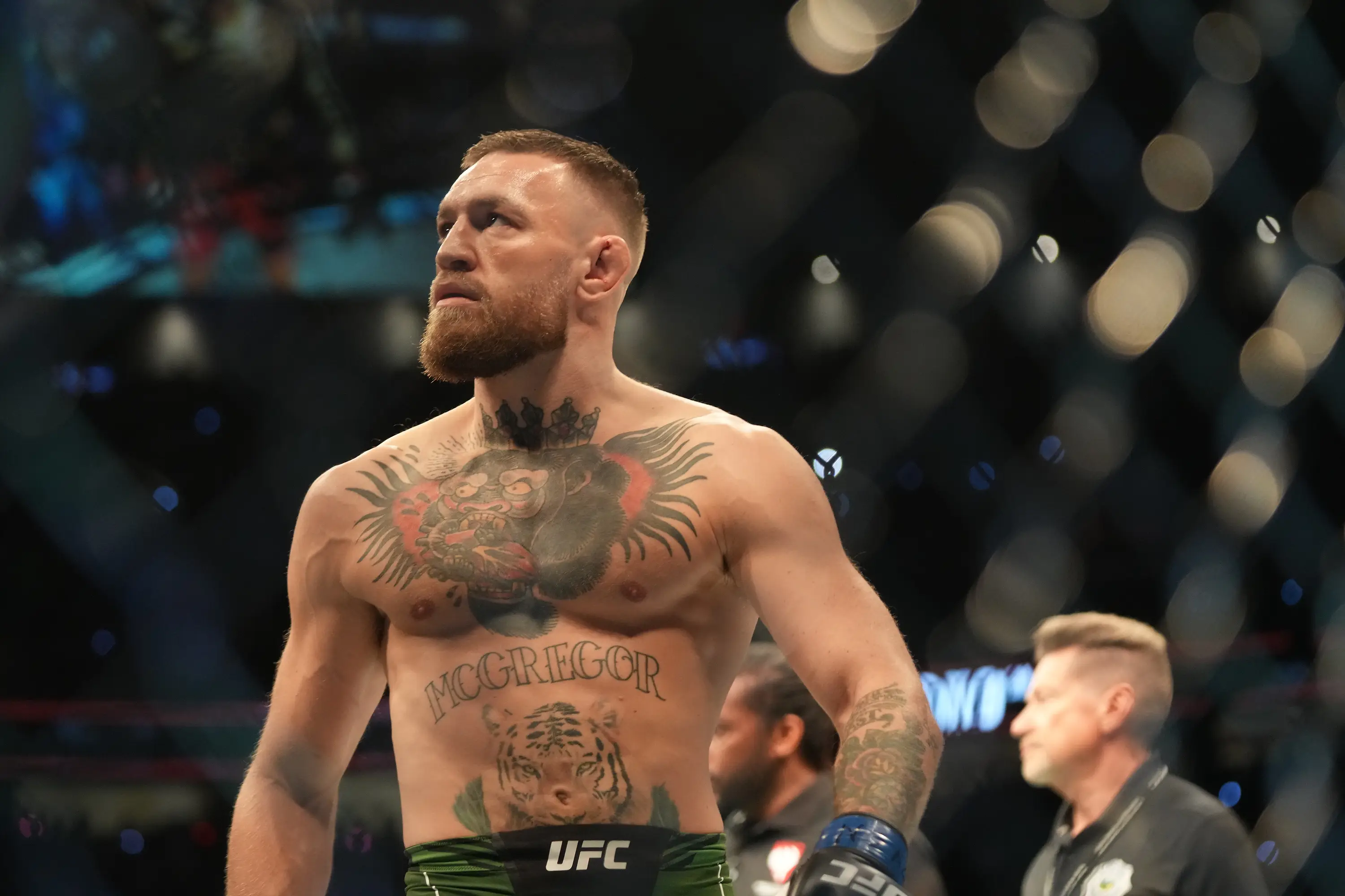 Conor McGregor is set to fight Logan Paul in 2025 (Louis Grasse/PxImages/Icon Sportswire via Getty Images)