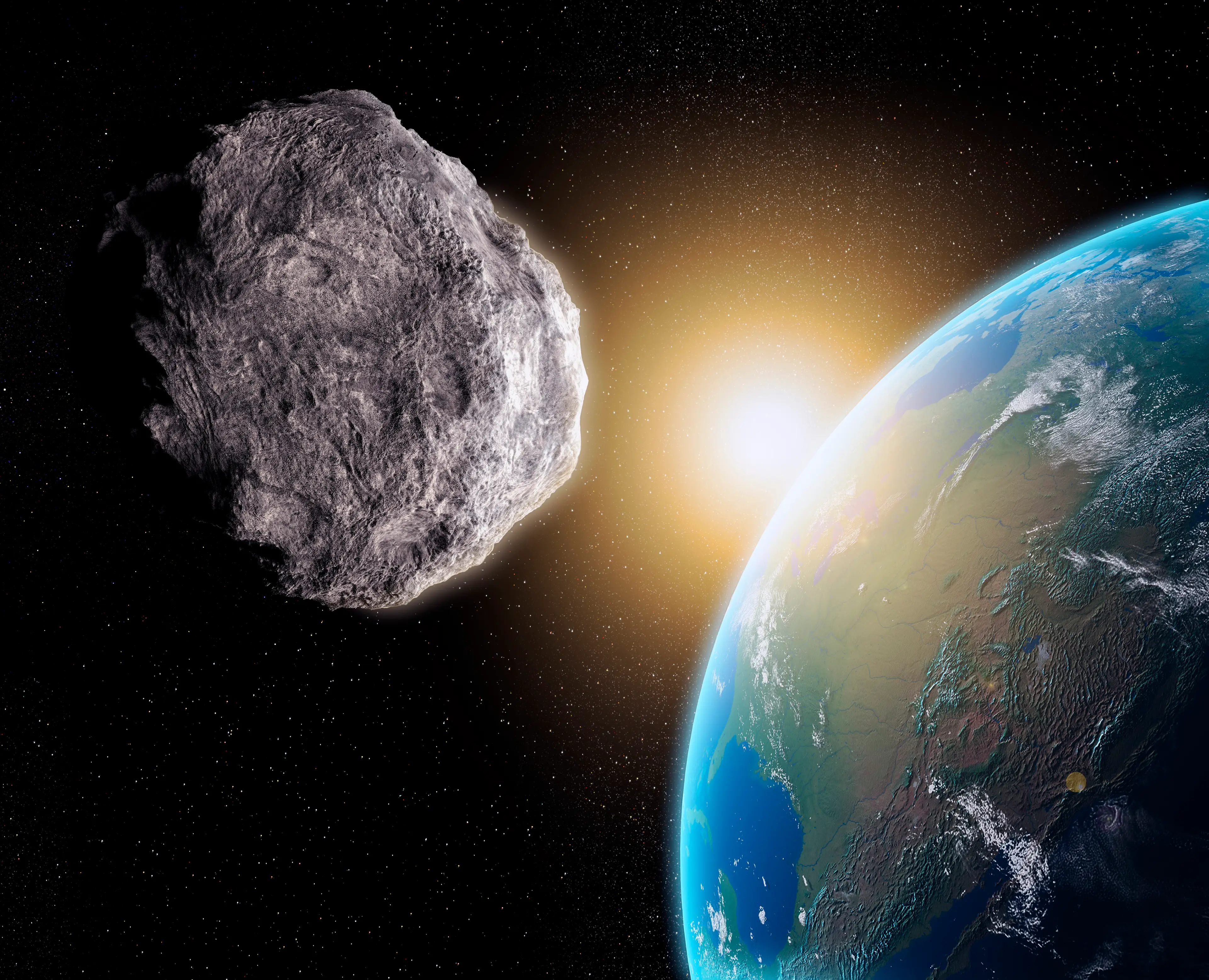 NASA have revealed that the asteroid is 'potentially hazardous' (Science Photo Library - ANDRZEJ WOJCICKI via Getty)