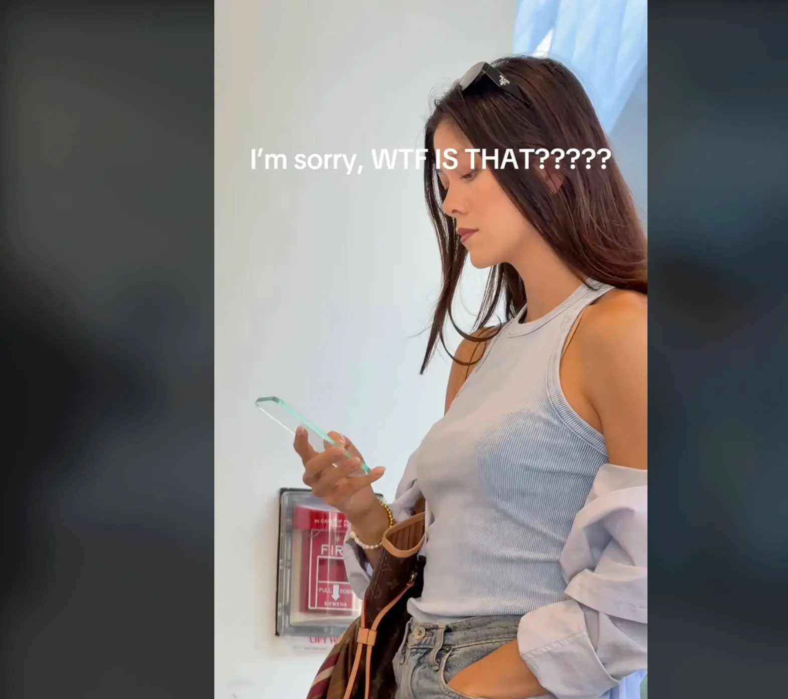 Is this the mythical transparent Nokia phone? (TikTok / @askcatgpt)