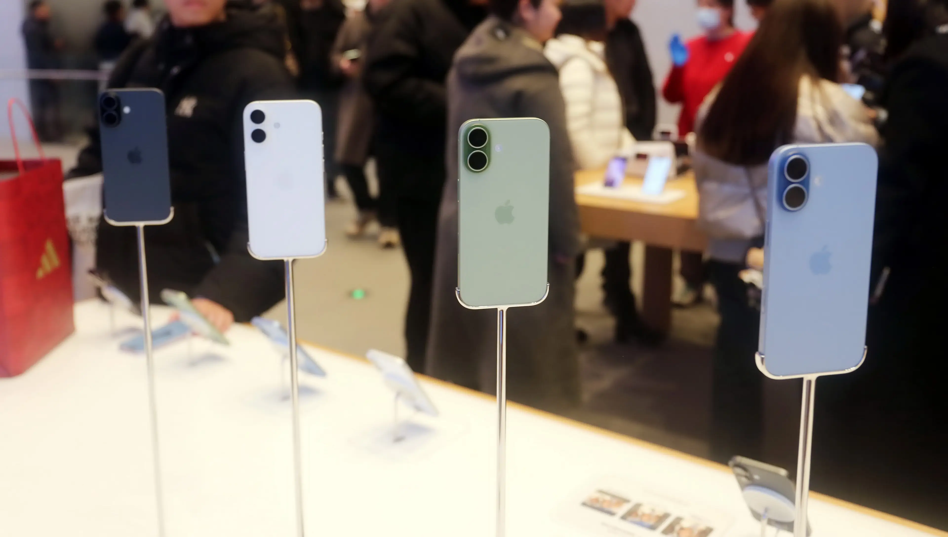 A leak appears to reveal the new range of iPhones (CFOTO/Future Publishing via Getty Images)