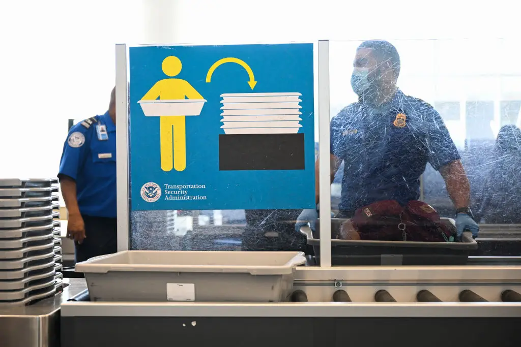 Certain food and snacks can fall within the 3-1-1 rule, leading them to be confiscated by TSA if over the limit (Patrick T. Fallon / AFP via Getty Images)