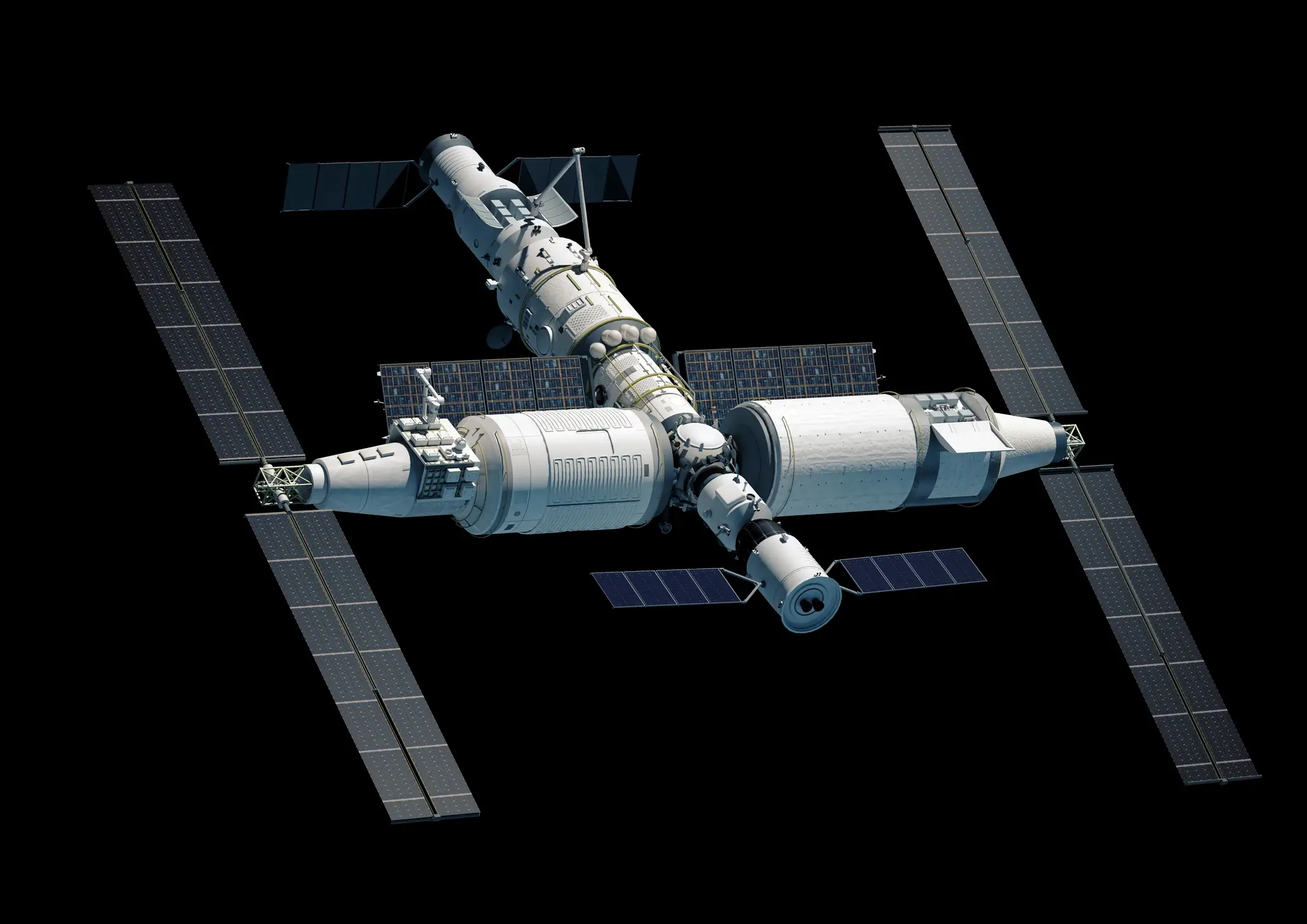 China has sent artificial human embryos to the Tiangong space station in an experiment to test the viability of childbirth (Getty Stock)