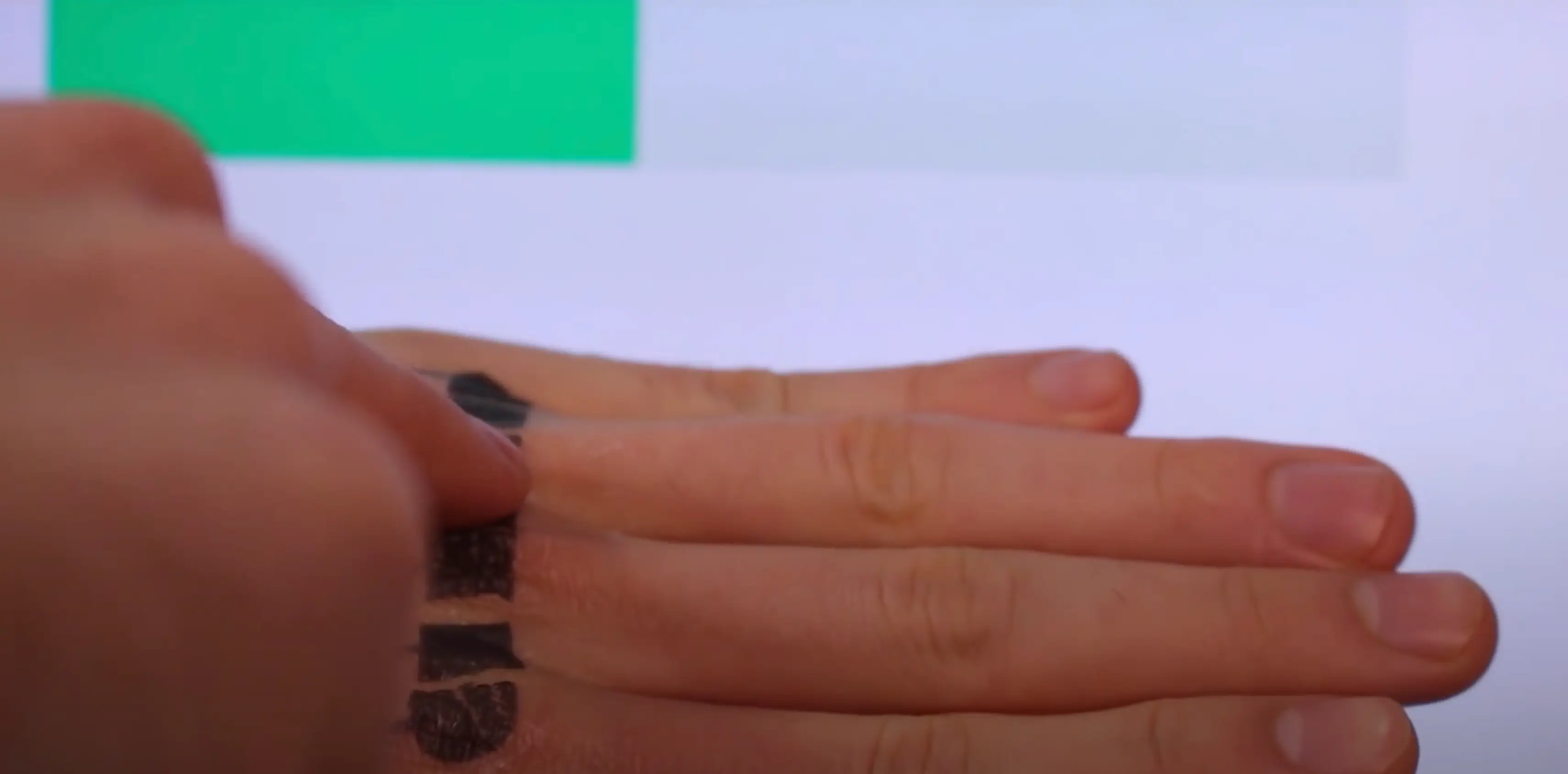 The stick-on tattoos have integrated sensors (YouTube/@EmbodiedInteraction)