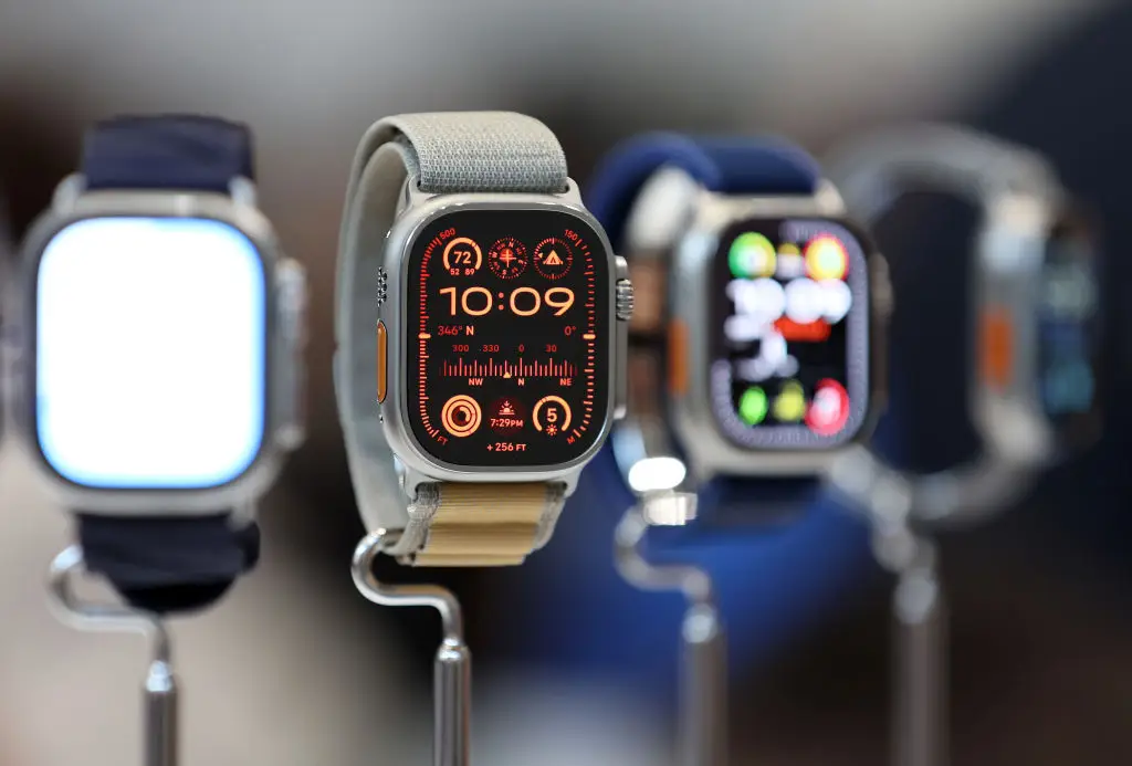 You'll want to make sure that you've unpaired devices like your Apple Watch or Airpods before selling your phone (Justin Sullivan/Getty Images)