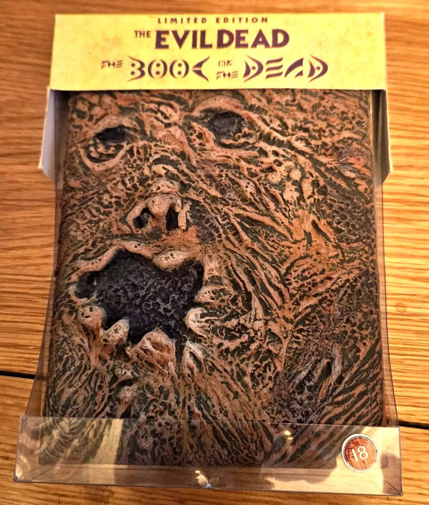 The Evil Dead DVD has a creative cover (eBay)
