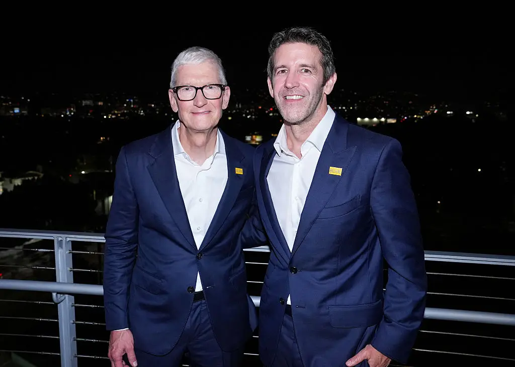 Ternus was pegged by many as a successor to Cook before the latter's decision to step down (Michael Buckner/Variety via Getty Images)