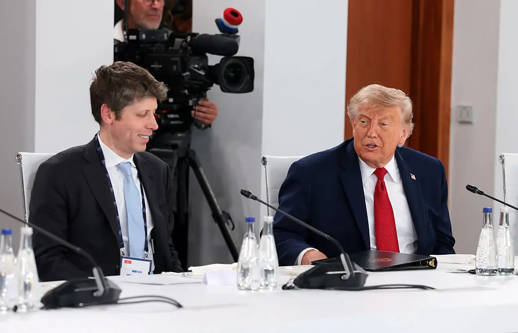 President Trump has demanded that AI be renamed as SI (Anna Moneymaker / Staff / Getty)