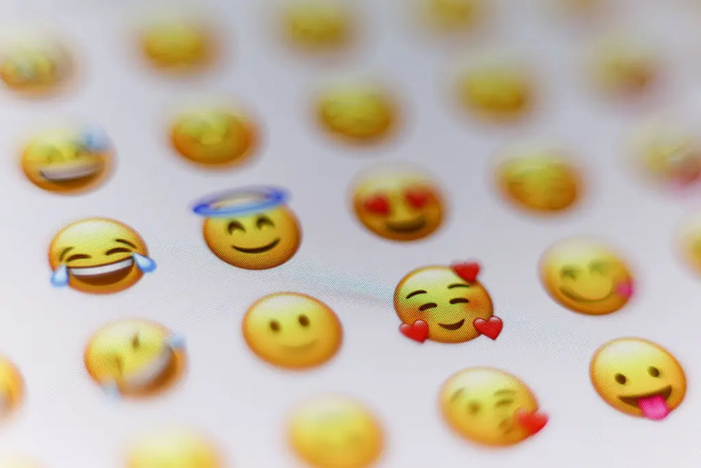 Apple has hidden a 'secret message' inside one of the emojis (Jakub Porzycki/NurPhoto via Getty Images)