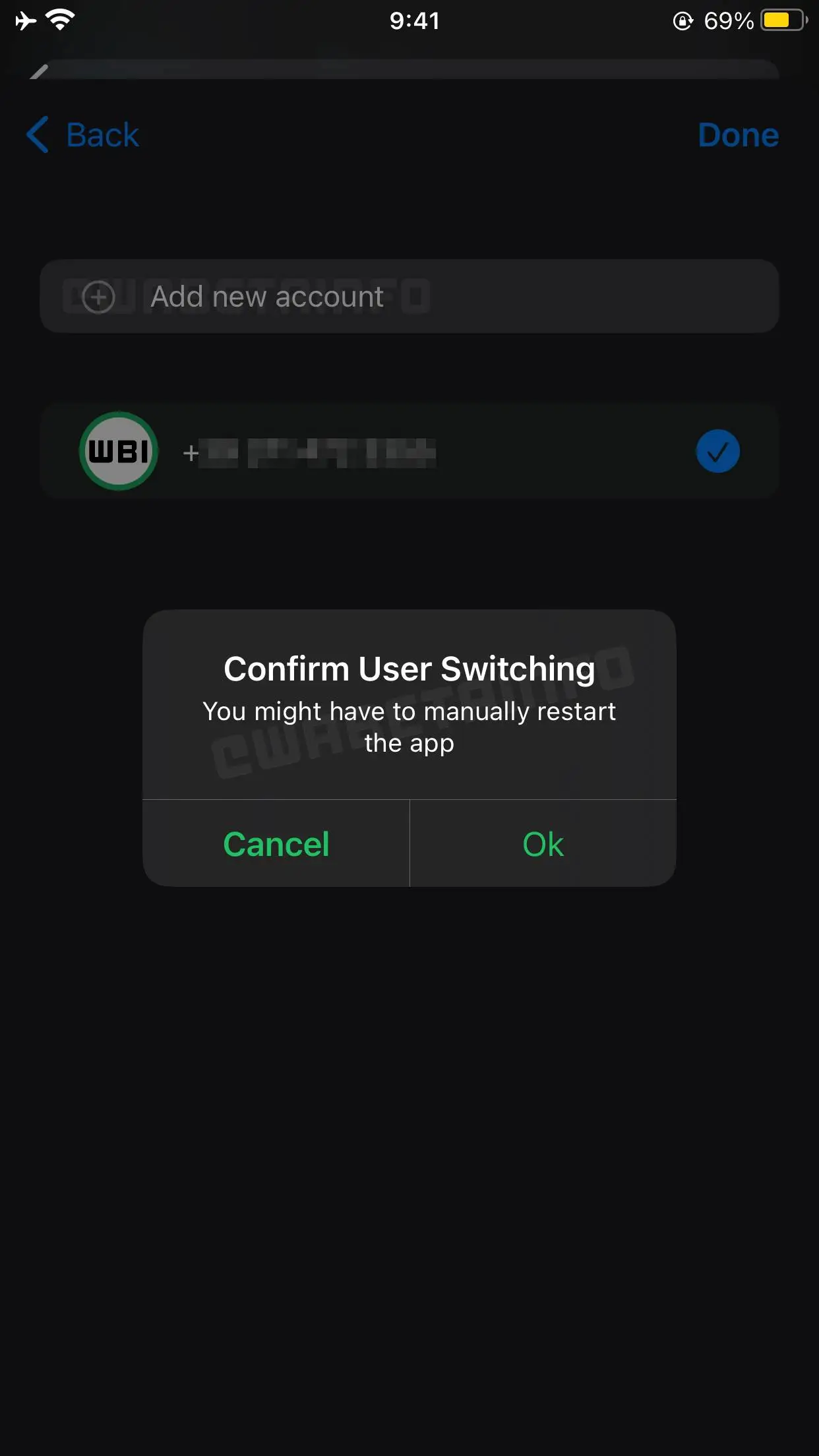 iOS users have been waiting a long time to use multiple accounts on WhatsApp (WABetaInfo)
