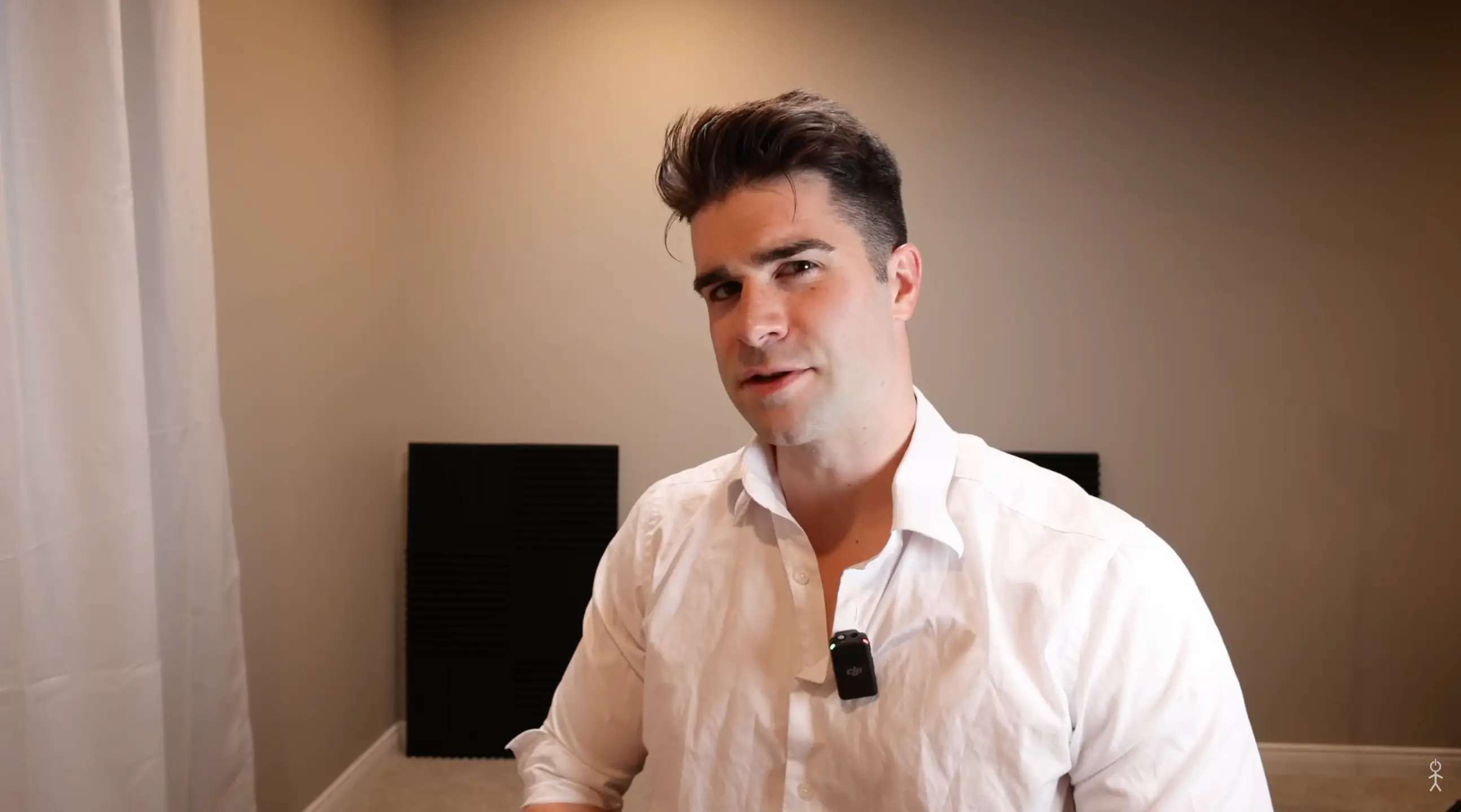 The YouTuber shared some insight on the impact the supplement has had on his body (YouTube/@FocusedLucas)