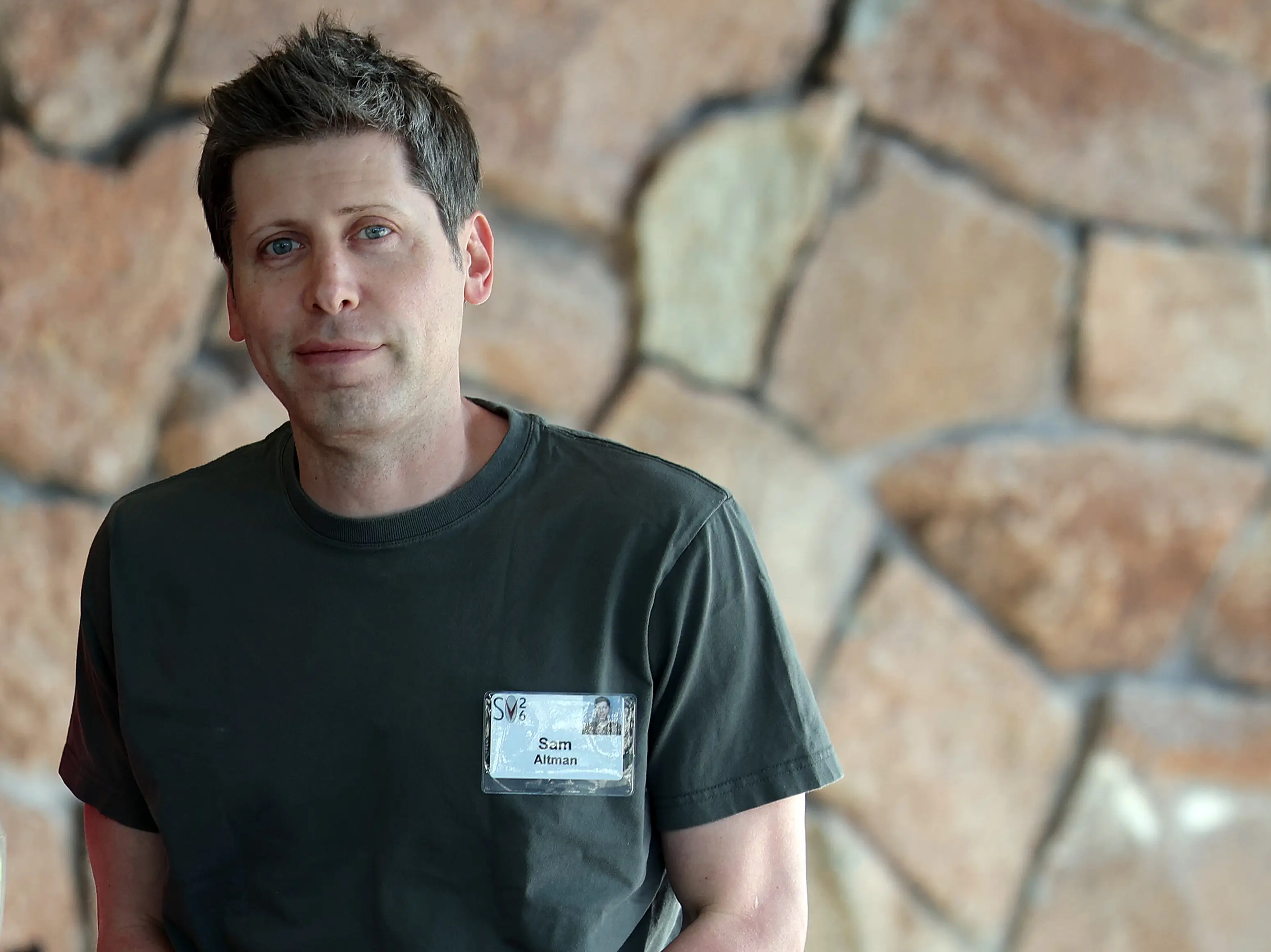 Sam Altman explained why artificial intelligence has not yet led to a four hour working week (Kevin Dietsch/Getty Images)