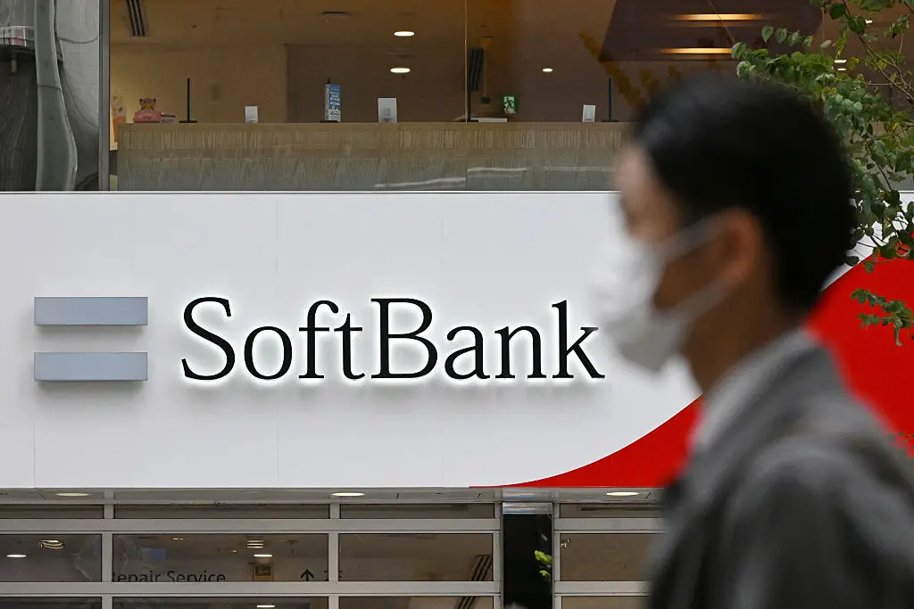 SoftBank is still heavily involved in projects that use Nvidia's technology. (GREG BAKER/Contributor/Getty)