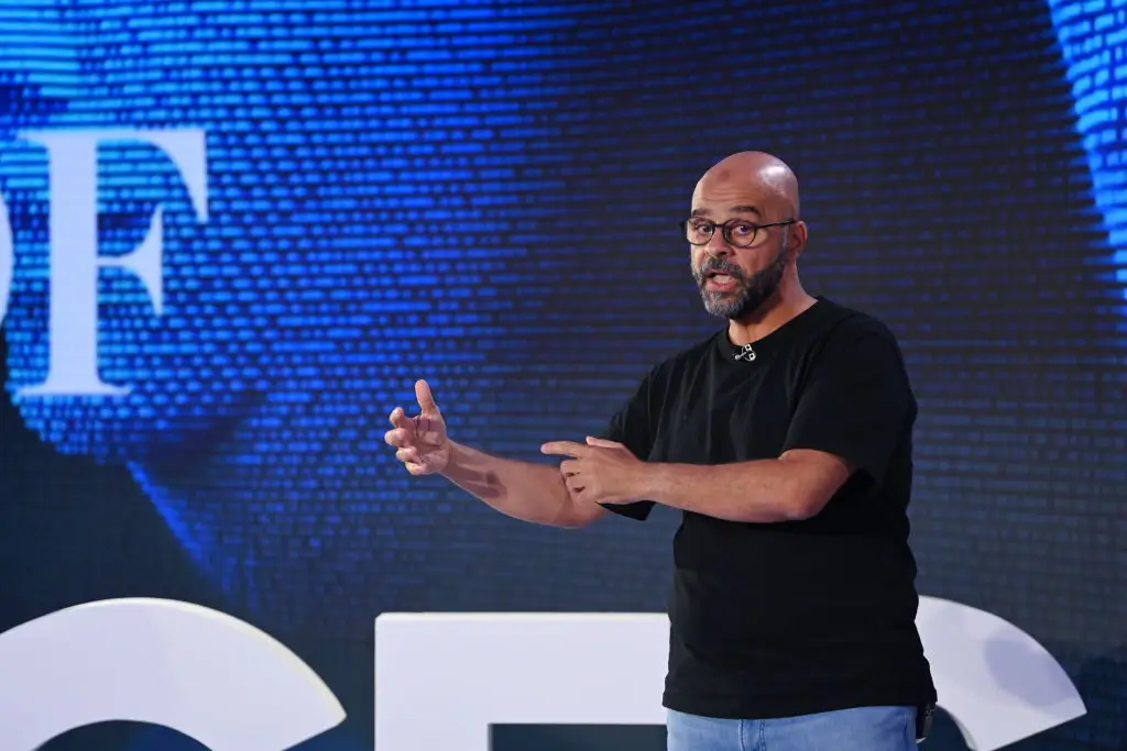 Gawdat suggests that there will be a period of 'utopia' after the decade and a half of horrors (Kate Green/Getty Images for BoF)