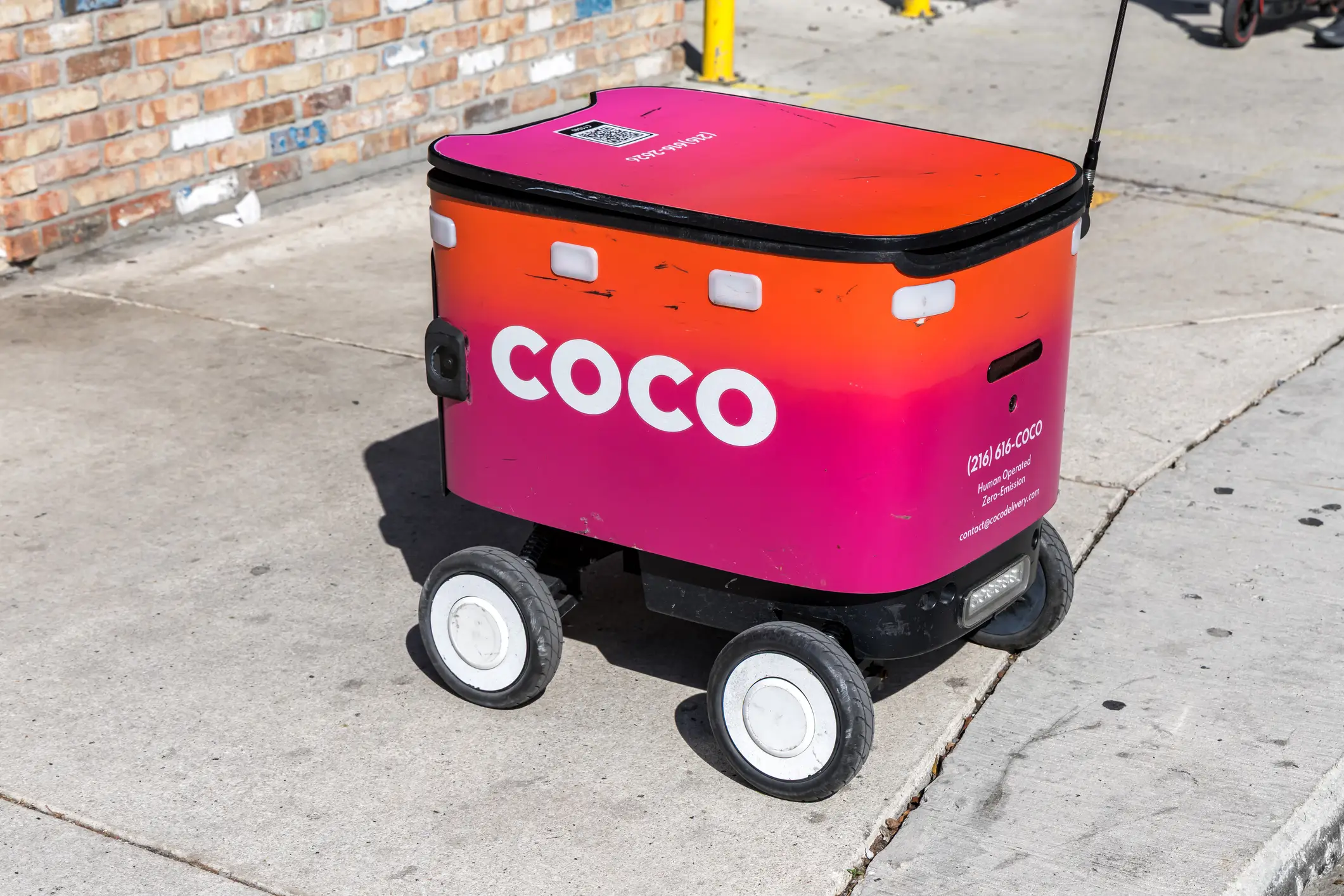 Coco Robots have made more than half a million deliveries to date (Boarding1Now/Getty)