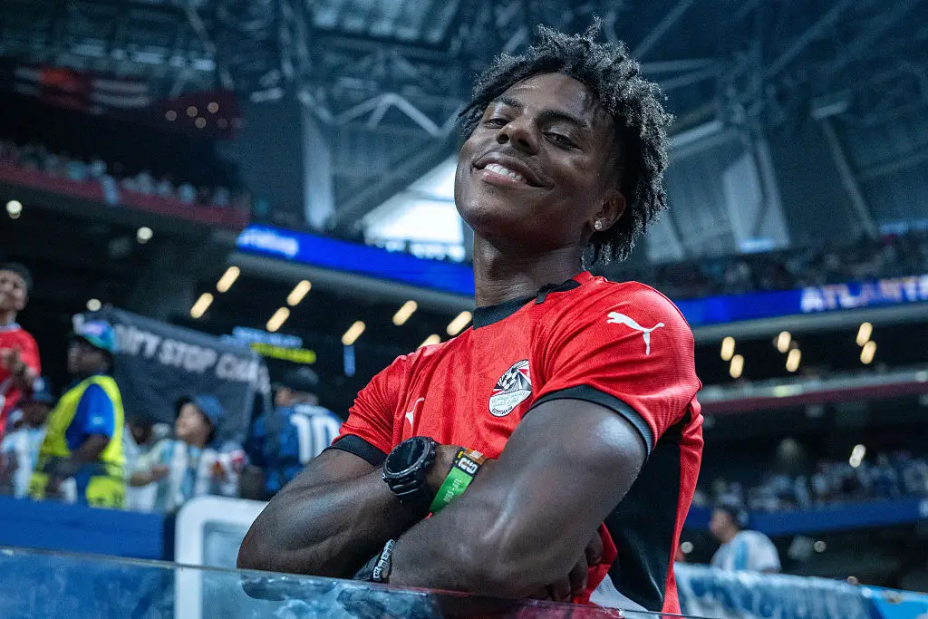 The streamer continues his World Cup 2026 tour (Sebastian Frej / Contributor / Getty)