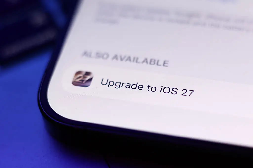 iOS 27 might temporarily drain your battery life (Jakub Porzycki/NurPhoto via Getty Images)