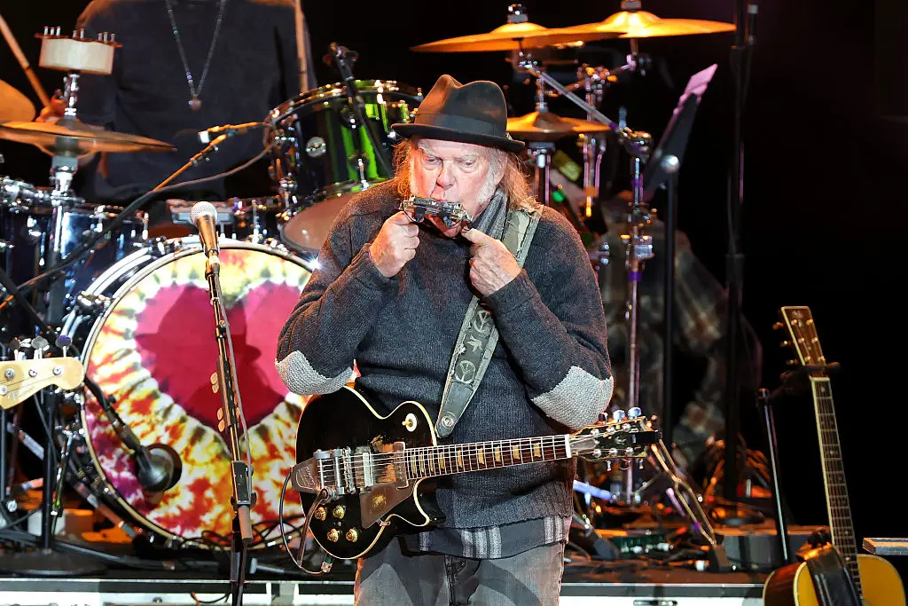 Young has never held back on his feelings about Trump (Kevin Winter / Staff / Getty)