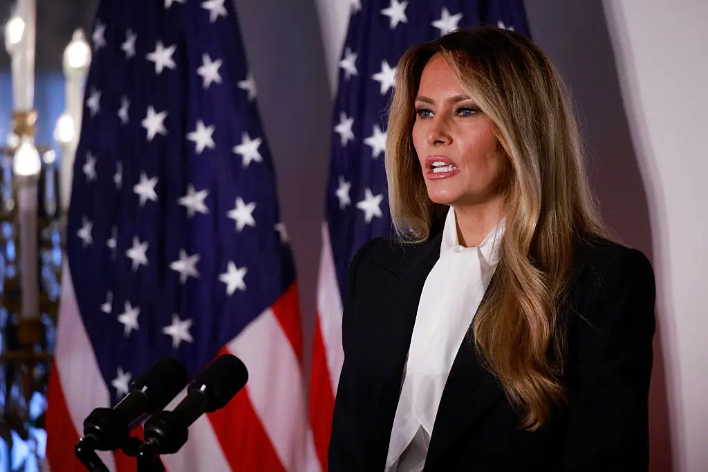 First Lady Melania Trump has launched her 2027 Presidential Super Intelligence Challenge (Leonardo MUNOZ/AFP via Getty Images)