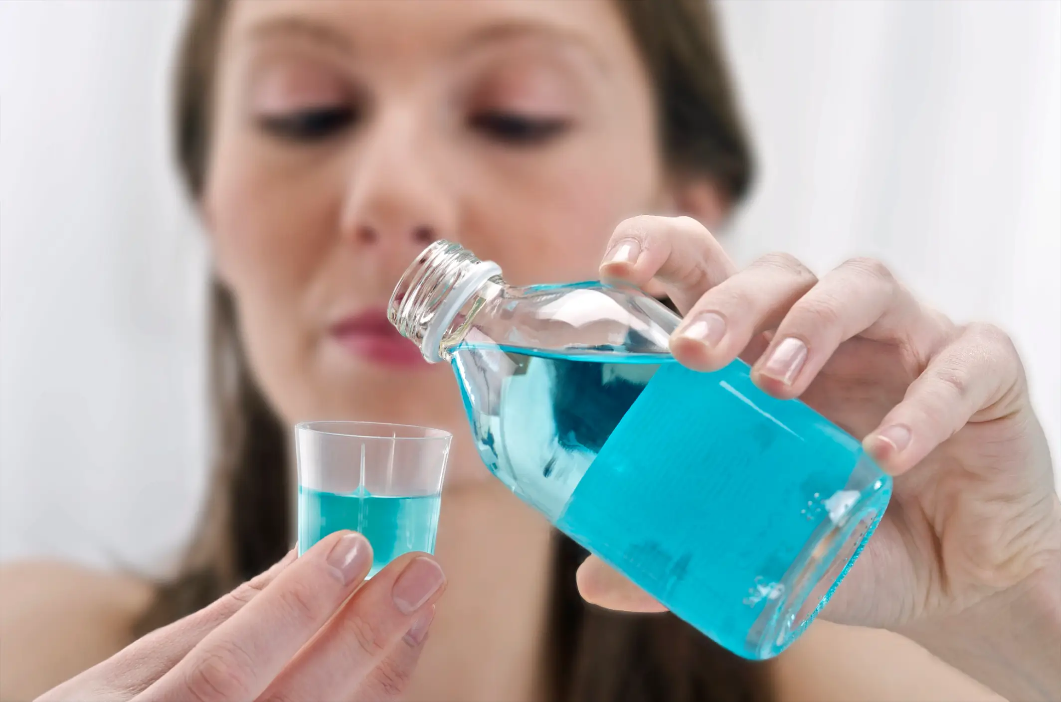 The study creates the link between mouthwash and the reduced benefits of a workout that Johnson highlights (Getty Stock)