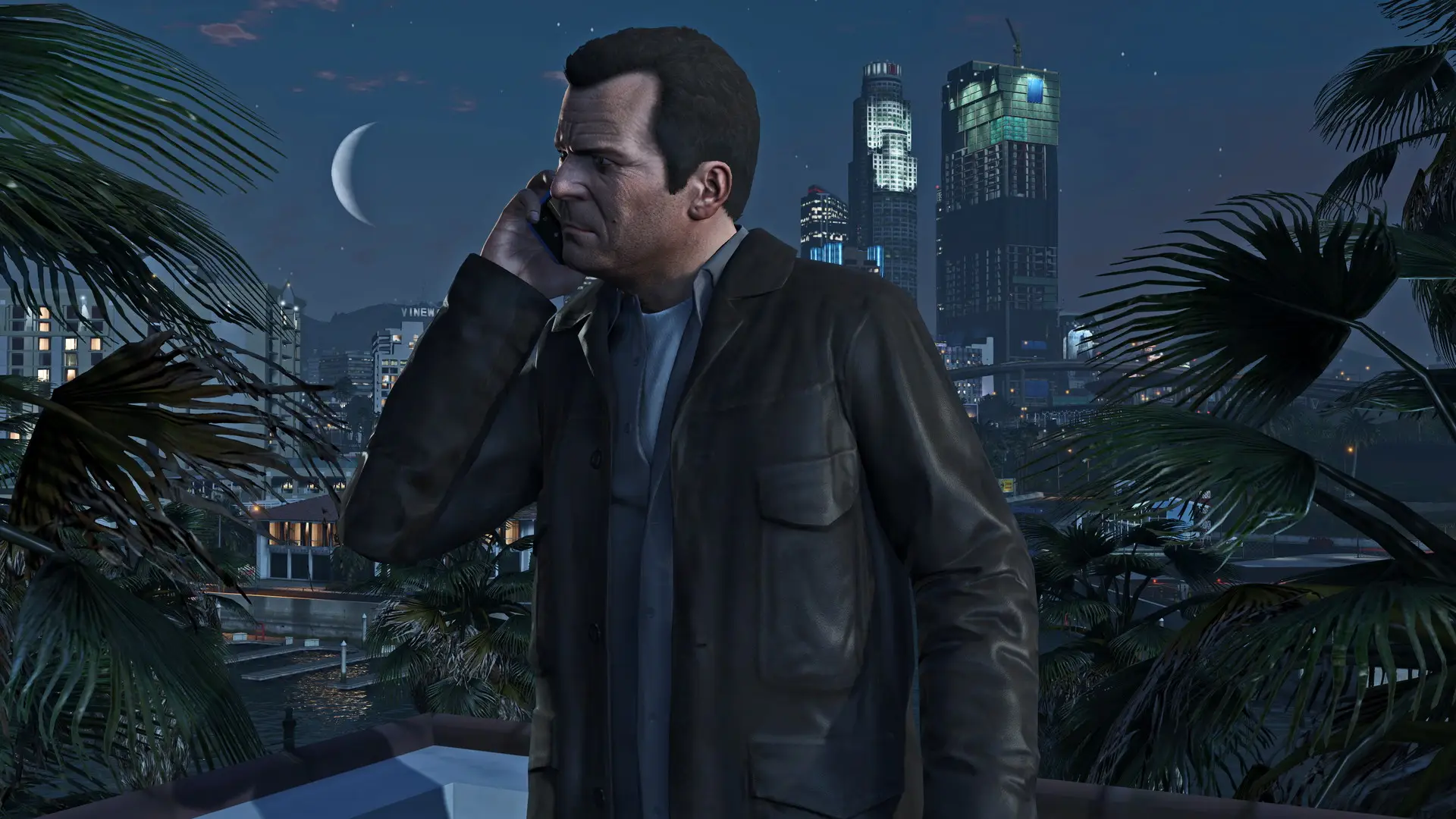 Hints towards a movie poster have some wondering whether Michael De Santa will show face in Leonida (Rockstar Games)