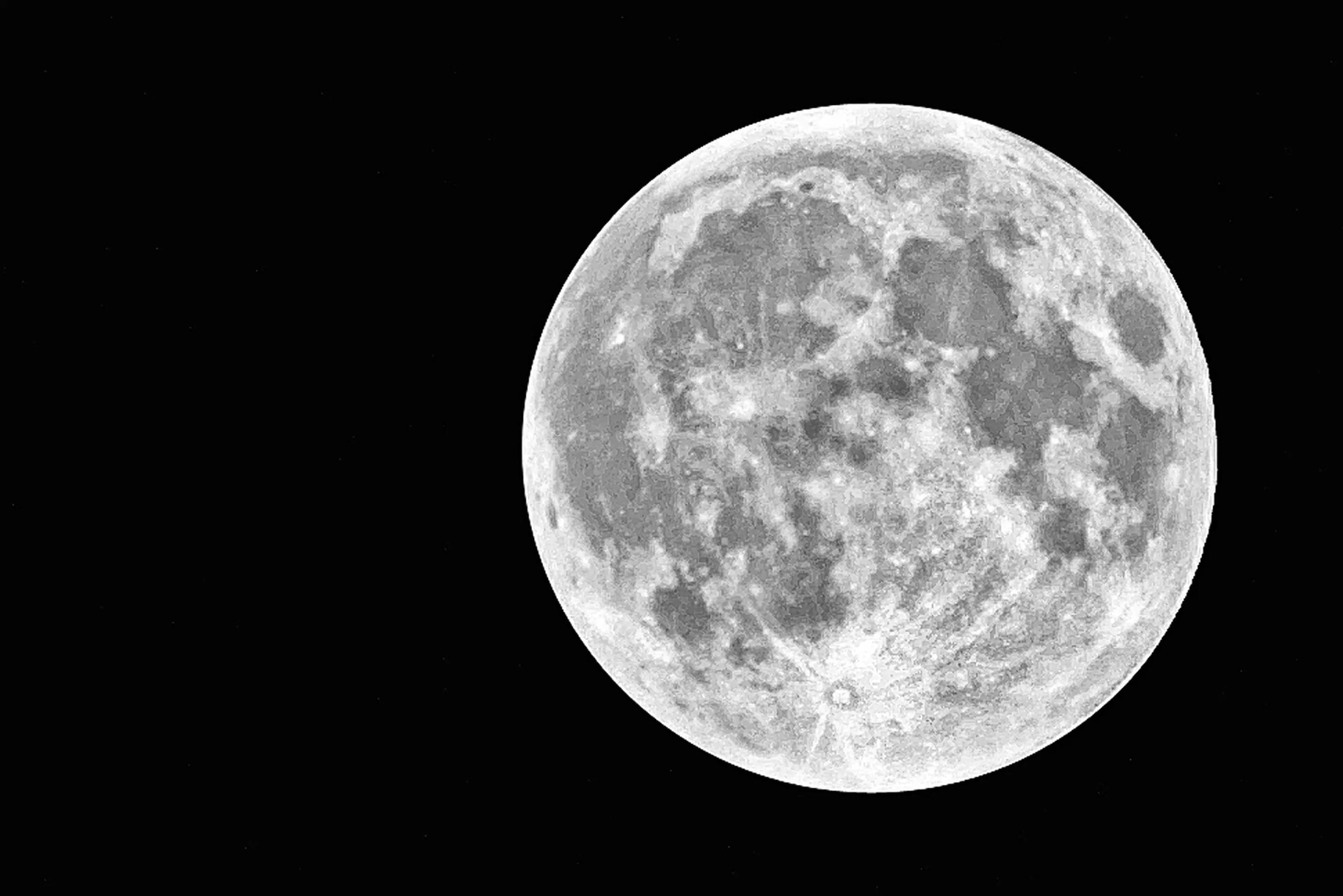 The Moon's South Pole contains frozen water that could be used for drinking water or producing oxygen (James C Hooper/Getty)